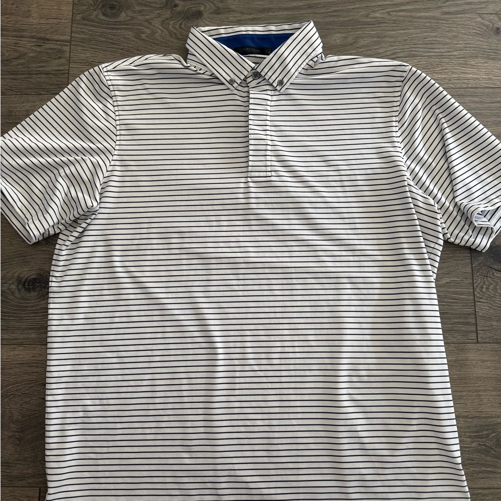 Greyson Striped Men's Golf Polo